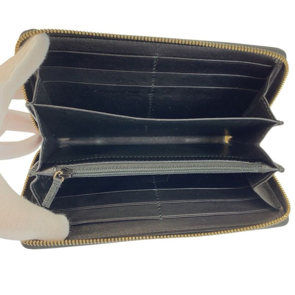 Gucci Leather Interlocking Long Wallet - image 6